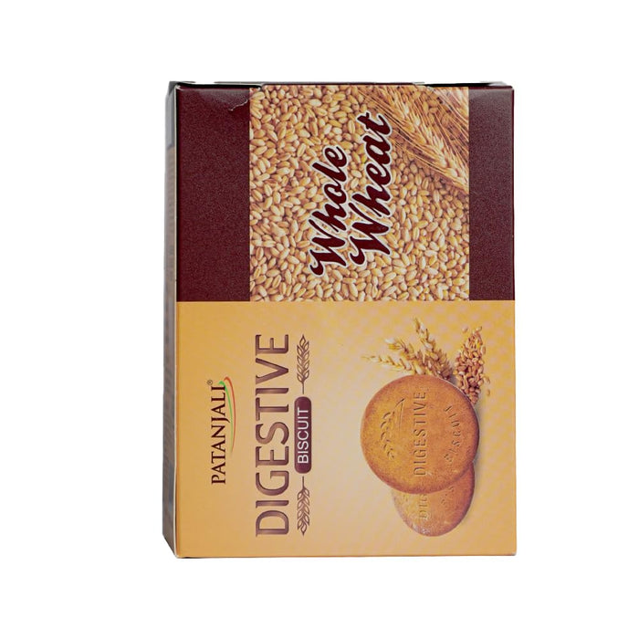 Patanjali Whole Wheat Digestive Biscuits (Pack Of 3-250g)