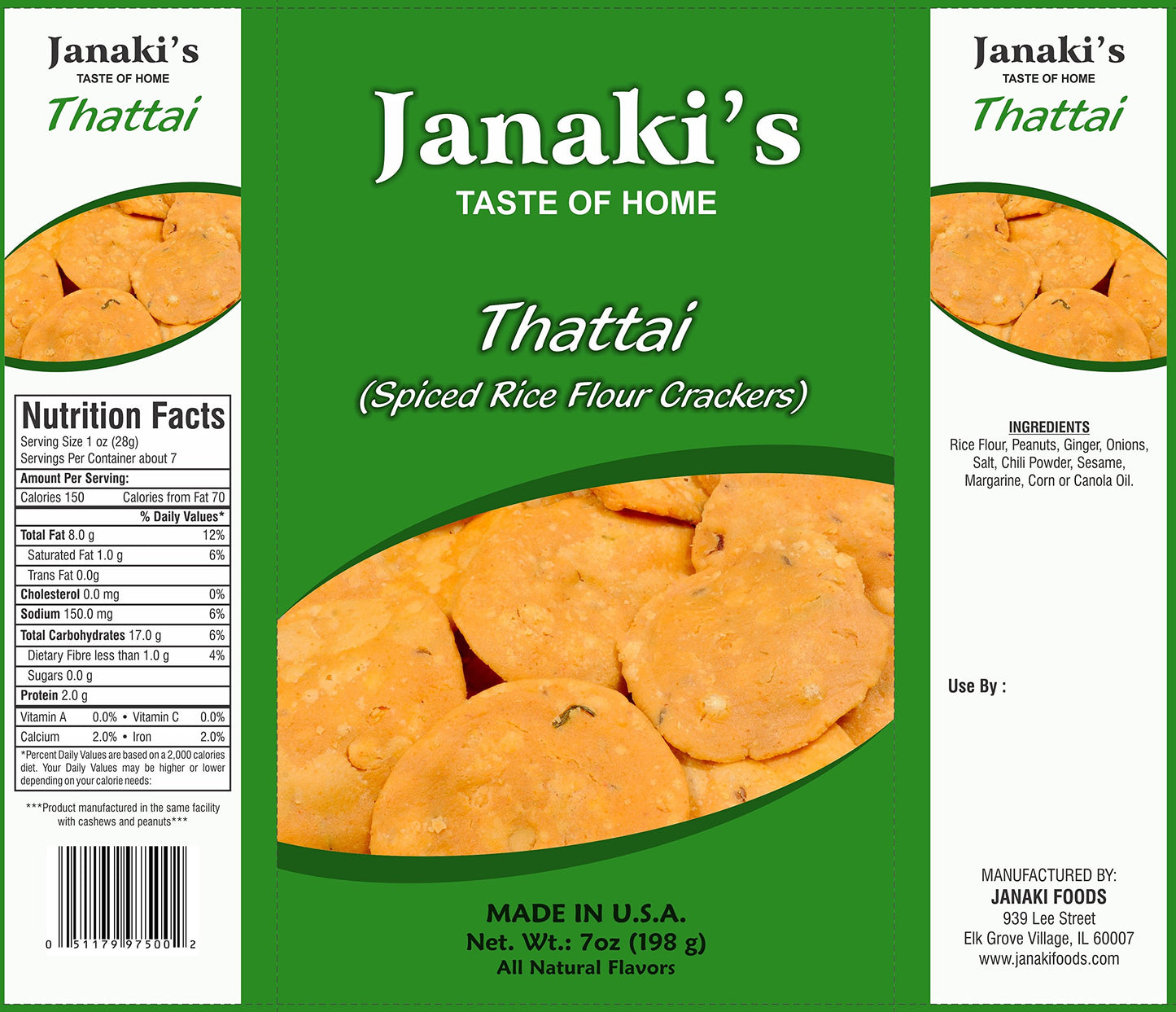 Janaki's Thattai (Pack of 10)