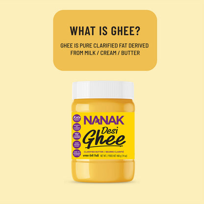 Nanak Desi Ghee 400 gms - Cow Ghee