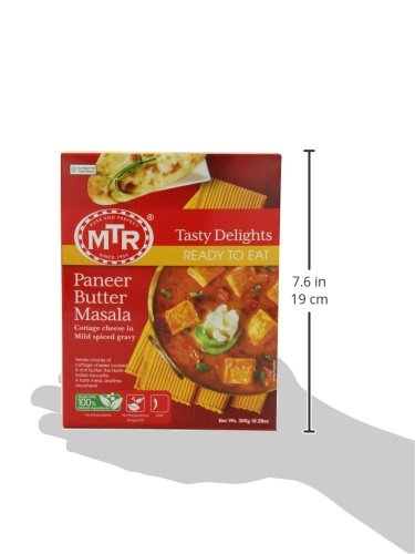 MTR Paneer Butter Masala, 10.58-Ounce Boxes (Pack of 10)