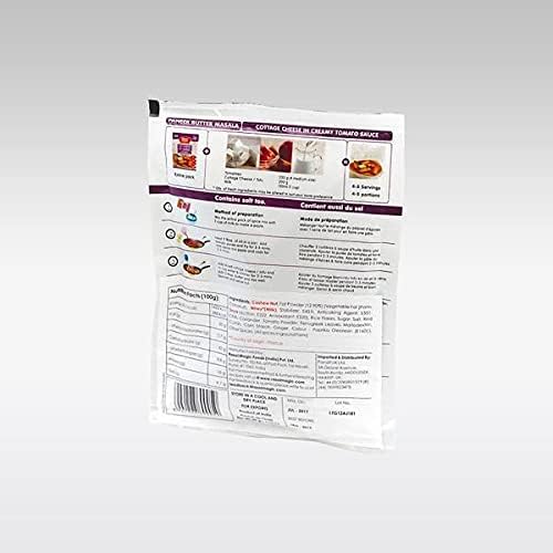 Rasoi Magic - Paneer Butter Masala No Onion No Garlic - (spice mix for paneer in creamy tomato sauce) - 50g - (pack of 3)
