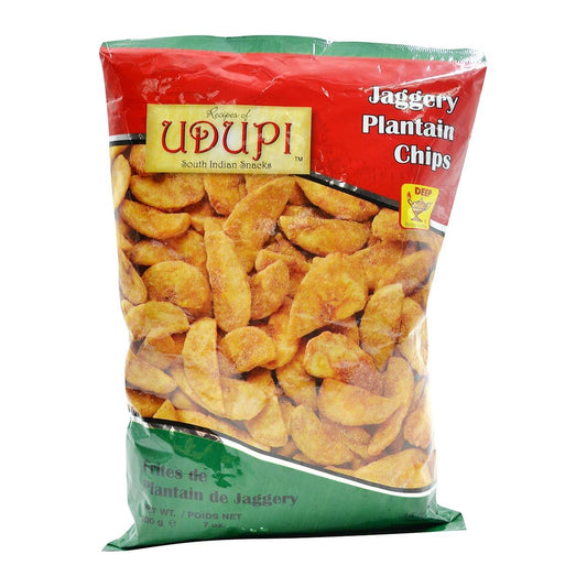 Udupi, Jaggery Plantain Chips, 200 Grams(gm)