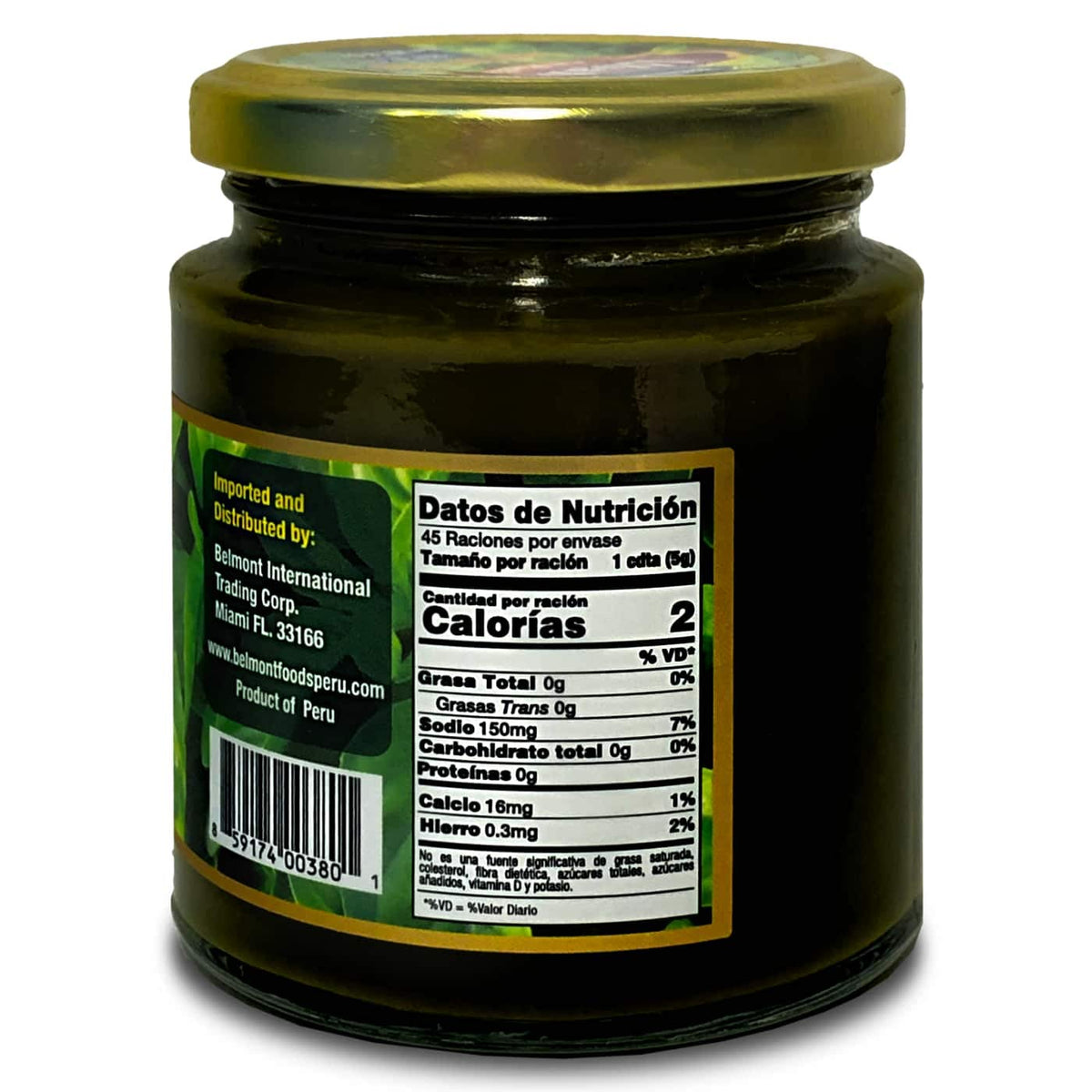 Belmont Albahaca en Pasta 8 oz - Basil Paste for Pesto - 3 pack