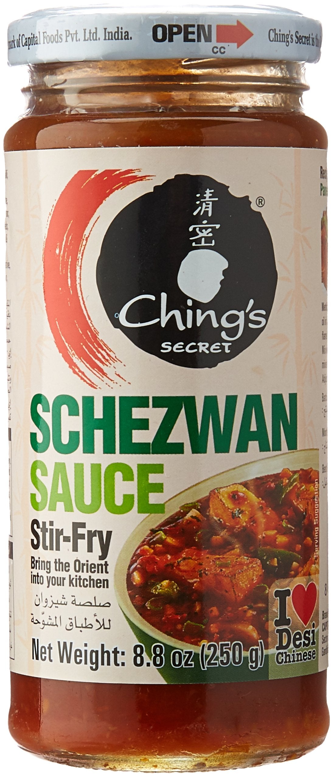 (Pack of 2) Ching's Secret | Schezwan Stir Fry Sauce | Ching's Chinese Desi Chinese