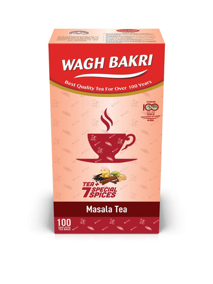 Wagh Bakri Masala Chai 100's (Pack of 3)