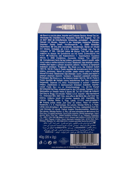 Ahmad Tea Earl Grey-decaffeinated 20 foil wrapped