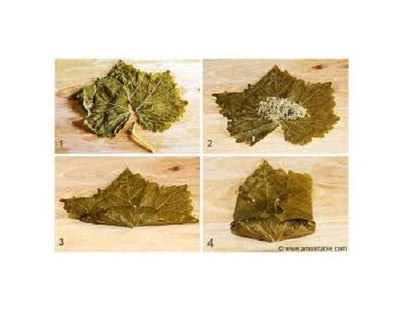 Al Afia California Style Grape Leaves California Style - Tender Leaves Premium Quality- 16 Oz-475 Gm. Pack of 2 Jars -