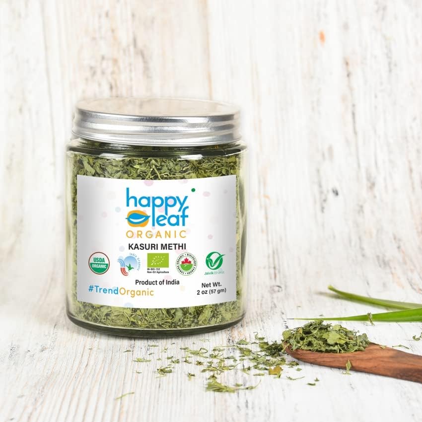 Happy Leaf Organic Kasuri Methi - 2 oz(57 gm)