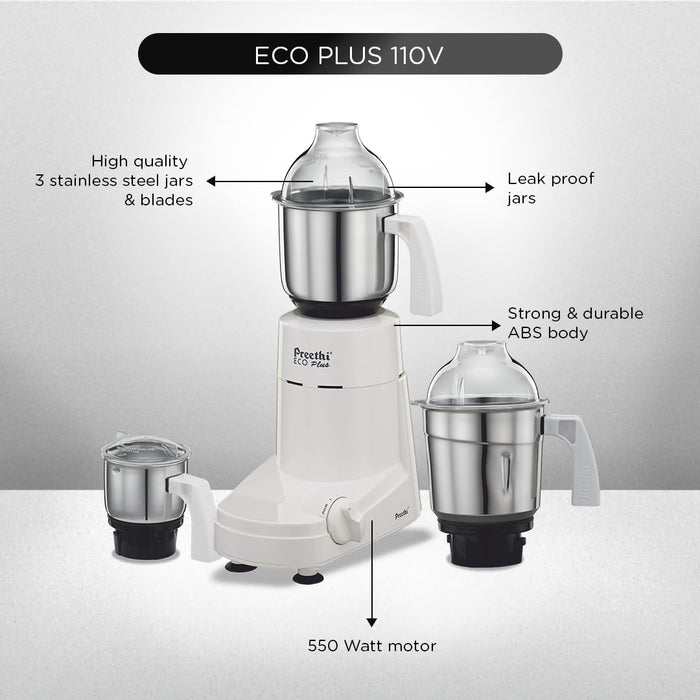 Preethi Eco Plus Mixer Grinder