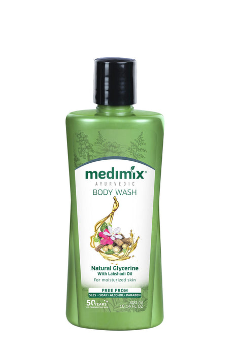 Medimix Body Wash - Lakshadi Oil for Soft Moisturised Skin