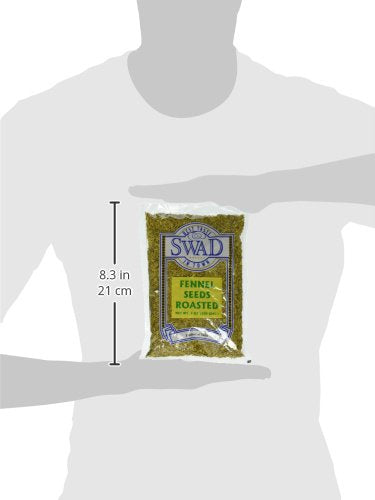 Swad Fennel Seeds-roasted 7 Oz - Food / Masala / Dal