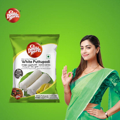 Double Horse White Puttupodi 1 Kg