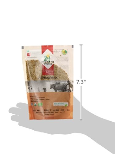 24 Mantara 24 Mantra Organic Fenugreek Methi - 7 Ounce ,, ()
