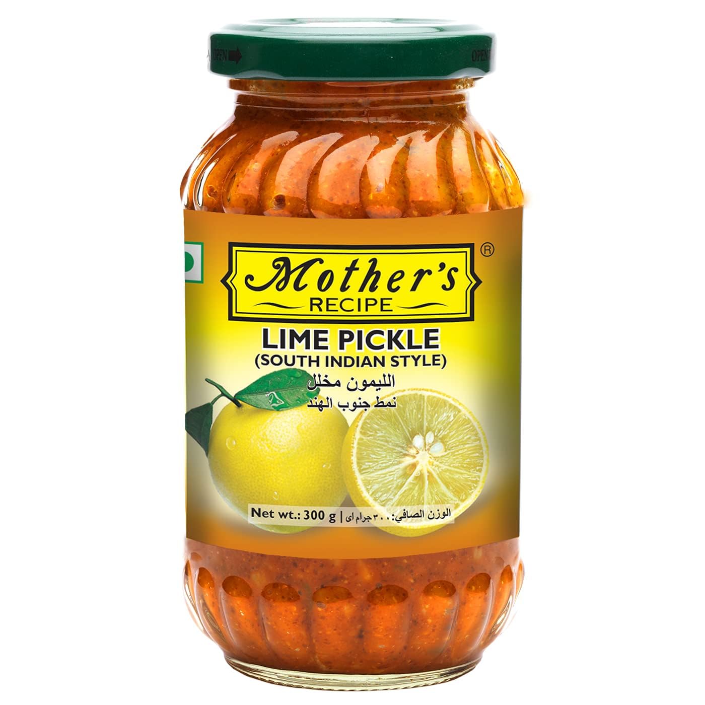 Mother's Recipe Lime Pickle South Indian style 300 gms