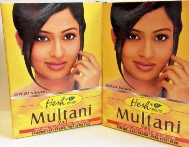 Pack Of 5 - Hesh Herbal Multani Mati - 100 Gm Gm (3.5 Oz)