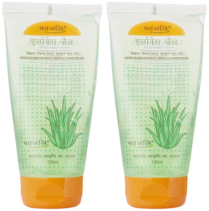 Patanjali Aloe Vera Gel, 150 ml (Pack of 2)