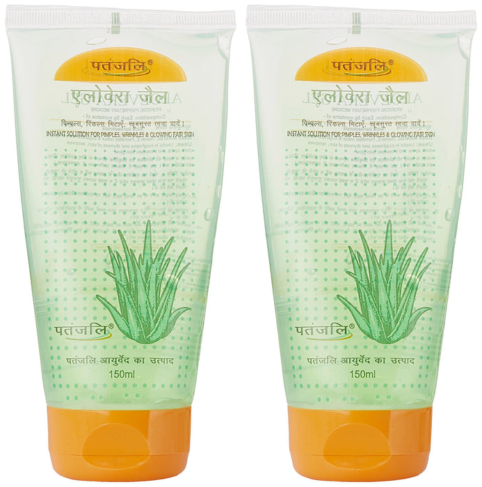 Patanjali Aloe Vera Gel, 150 ml (Pack of 2)