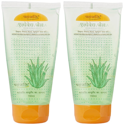 Patanjali Aloe Vera Gel, 150 ml (Pack of 2)
