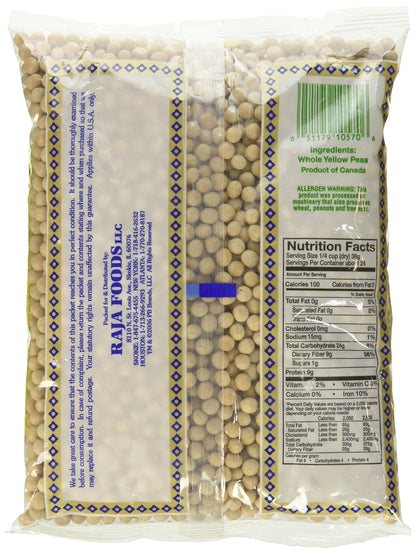 Swad Vatana White (yellow Peas) 2 lbs - Food / Masala / Dal