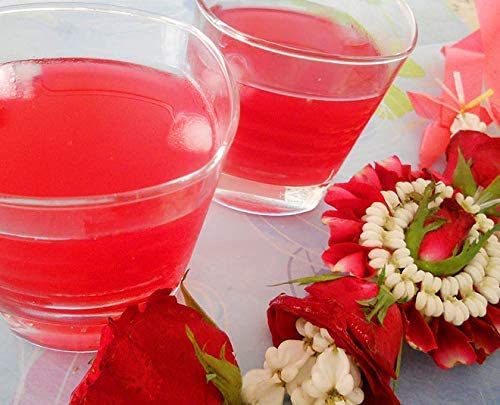 Rooh Afza - Beverage Base Sharbat Syrup (Pack of 1 x 28.22 Fl.Oz) Taste of happiness by hamdard - Food / Masala / Dal