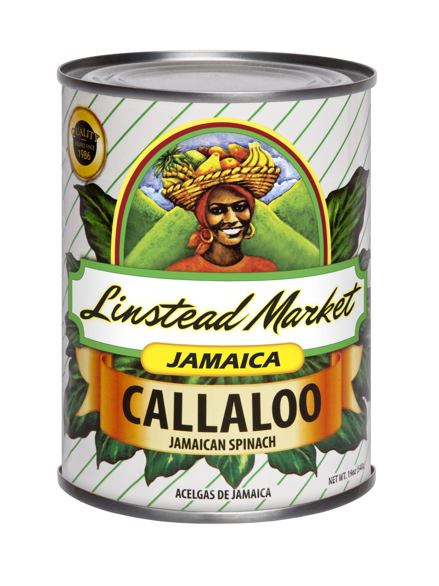 LinsteadMarket Jamaican Spinach, Oz Callaloo 19 Ounce
