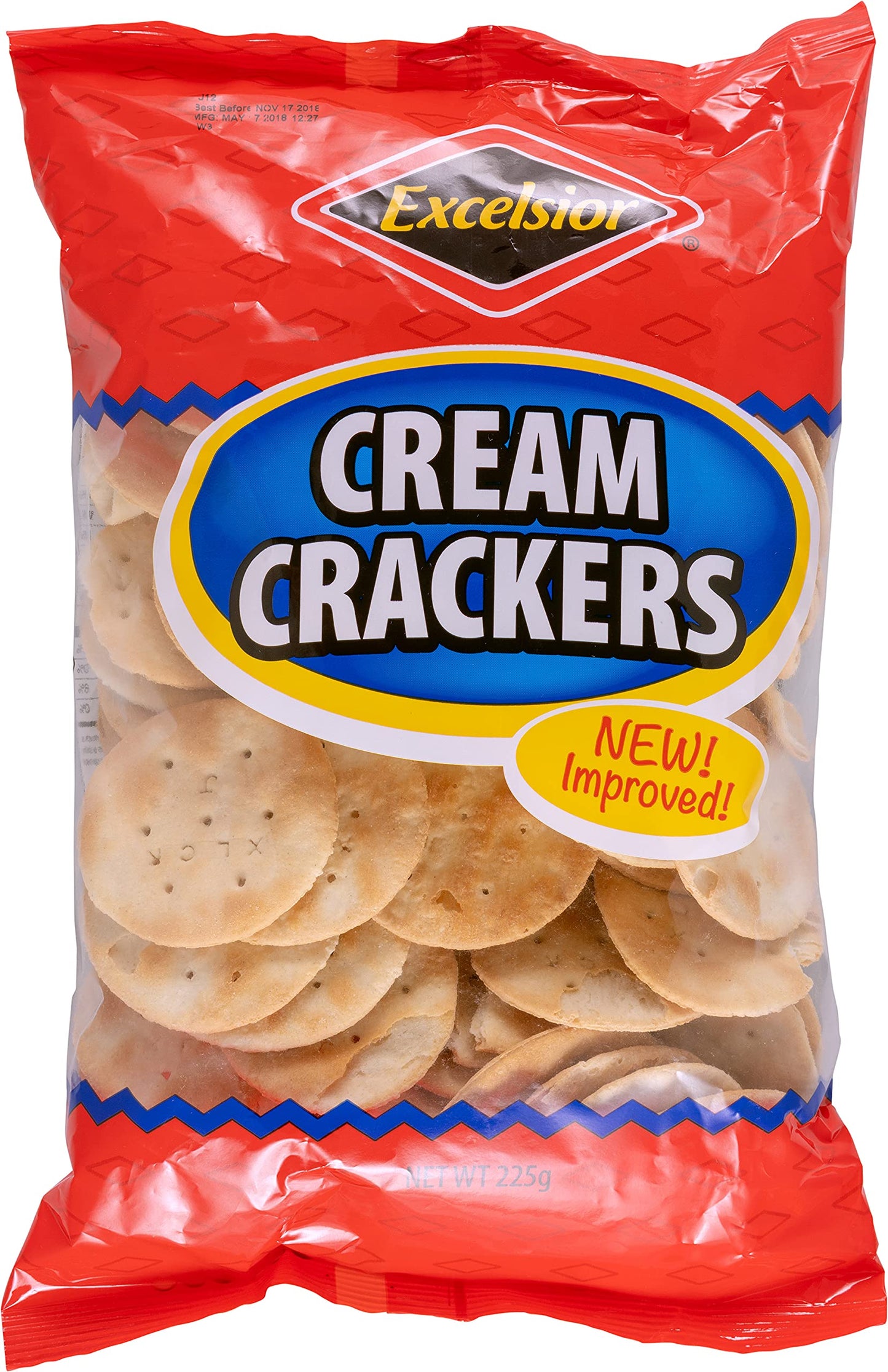 Excelsior Cream Crackers 7 Ounce (Pack of 12)