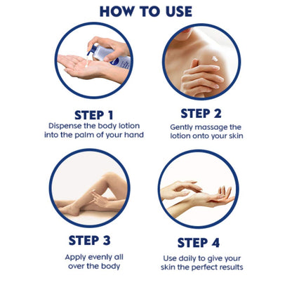 Nivea Vanilla and Almond Oil Body Lotion 400 ml (13.5 oz) - - goodness of natural oil in a fast absorbing lotion. Dry Skin