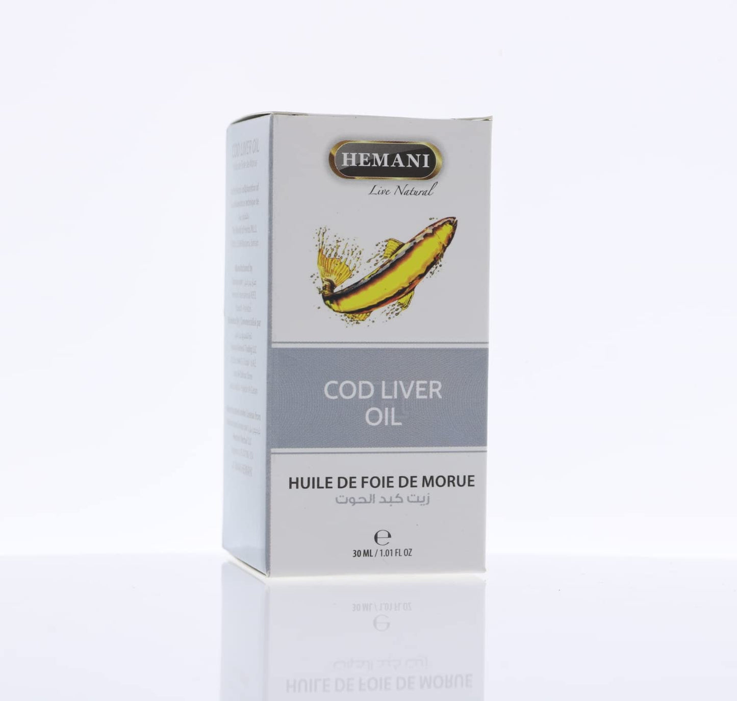 Natural Oil 30 ml (Cod Liver) - Ayurveda & Vitamins