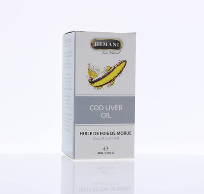 Natural Oil 30 ml (Cod Liver) - Ayurveda & Vitamins