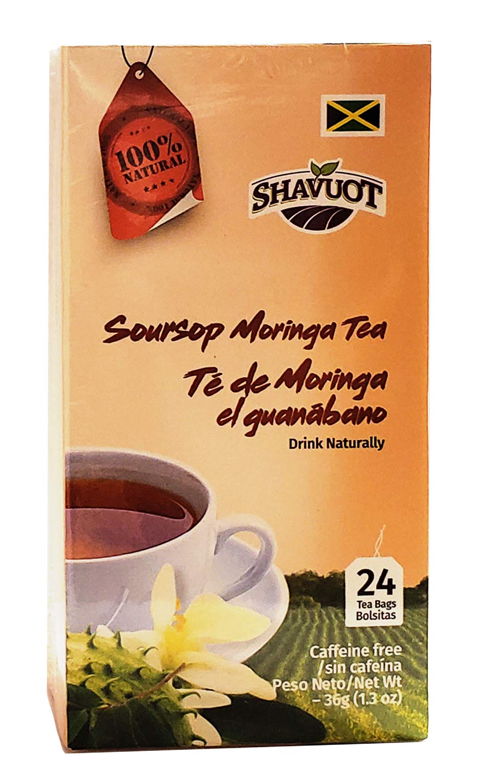 Soursop Moringa Tea (Pack of 3)