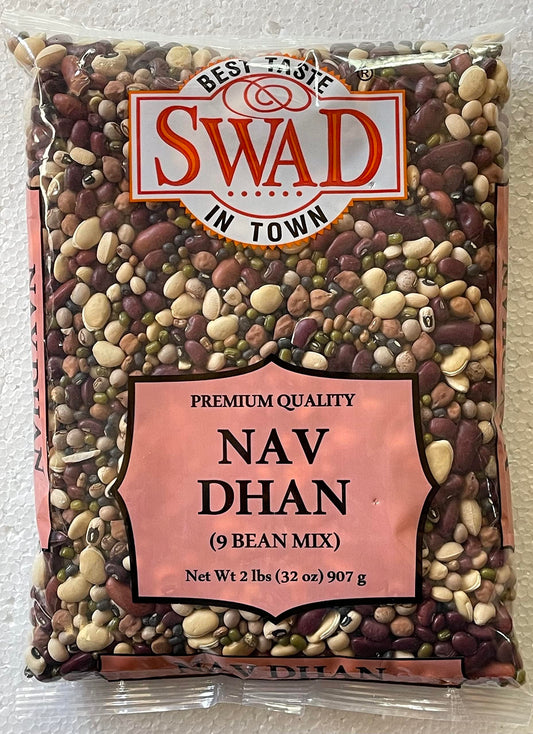 Swad Nav Dhan ( 9 Bean Mix) 2 lbs