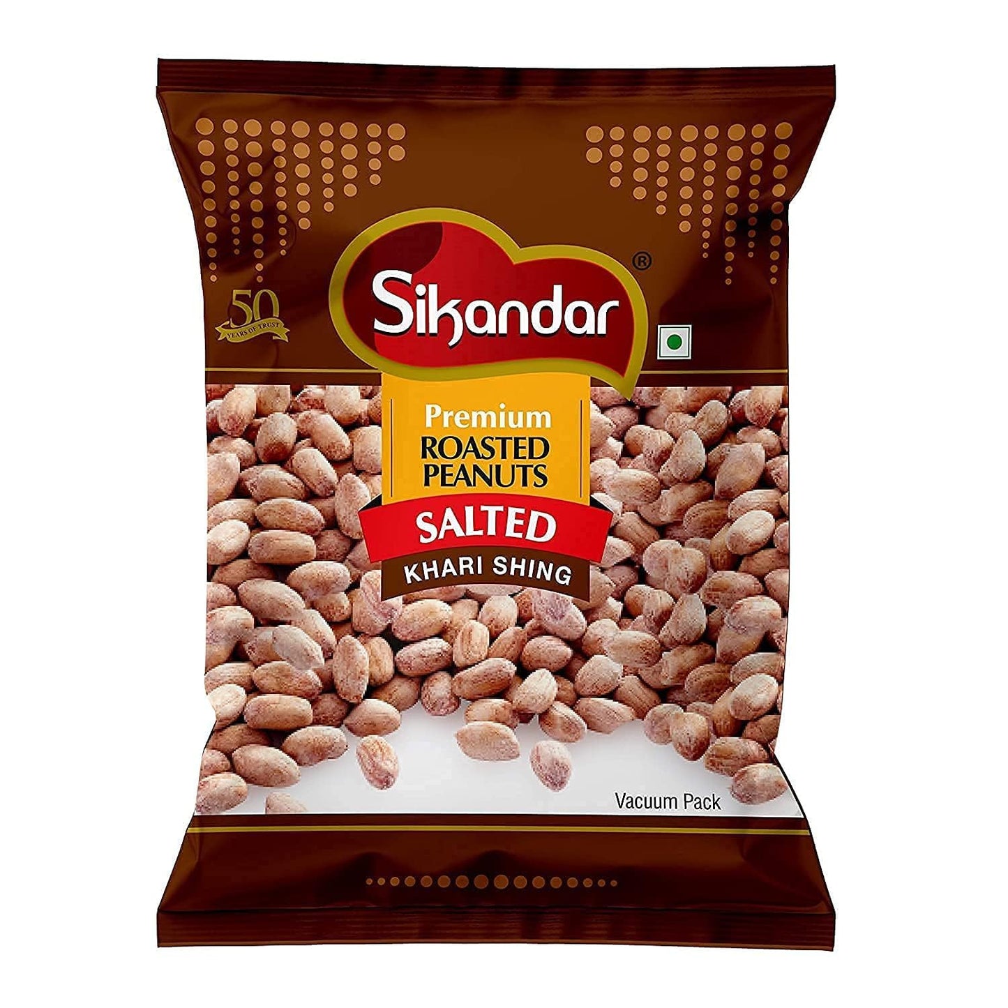 Sikandar Premium Roasted And Salted Peanuts Khari Shing 400gm