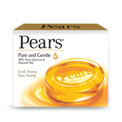 Pears Pure And Gentle (Gold) 125gm