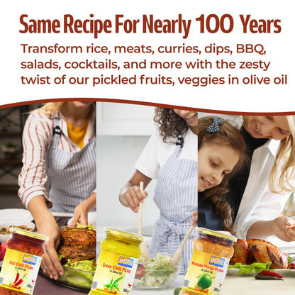 Ashoka Punjabi Pachranga Pickle In Olive Oil 300 gms