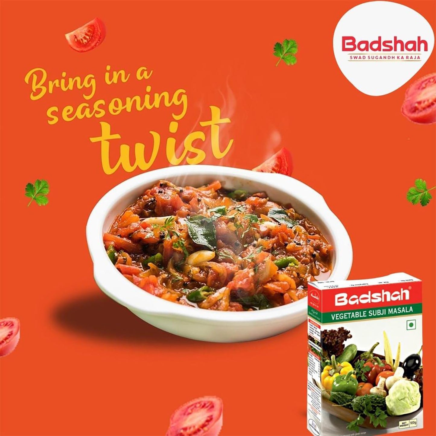 Badshah Vegetable Subzi Masala 100 gms