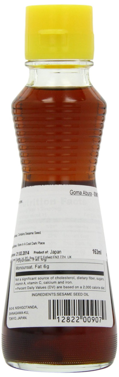 Kadoya 100% Pure Sesame Oil 5.5 oz