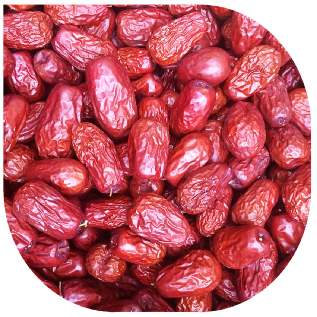 1 Pound (16 oz) Dried Jujube Dates, Chinese Red Dates,Hand Selected