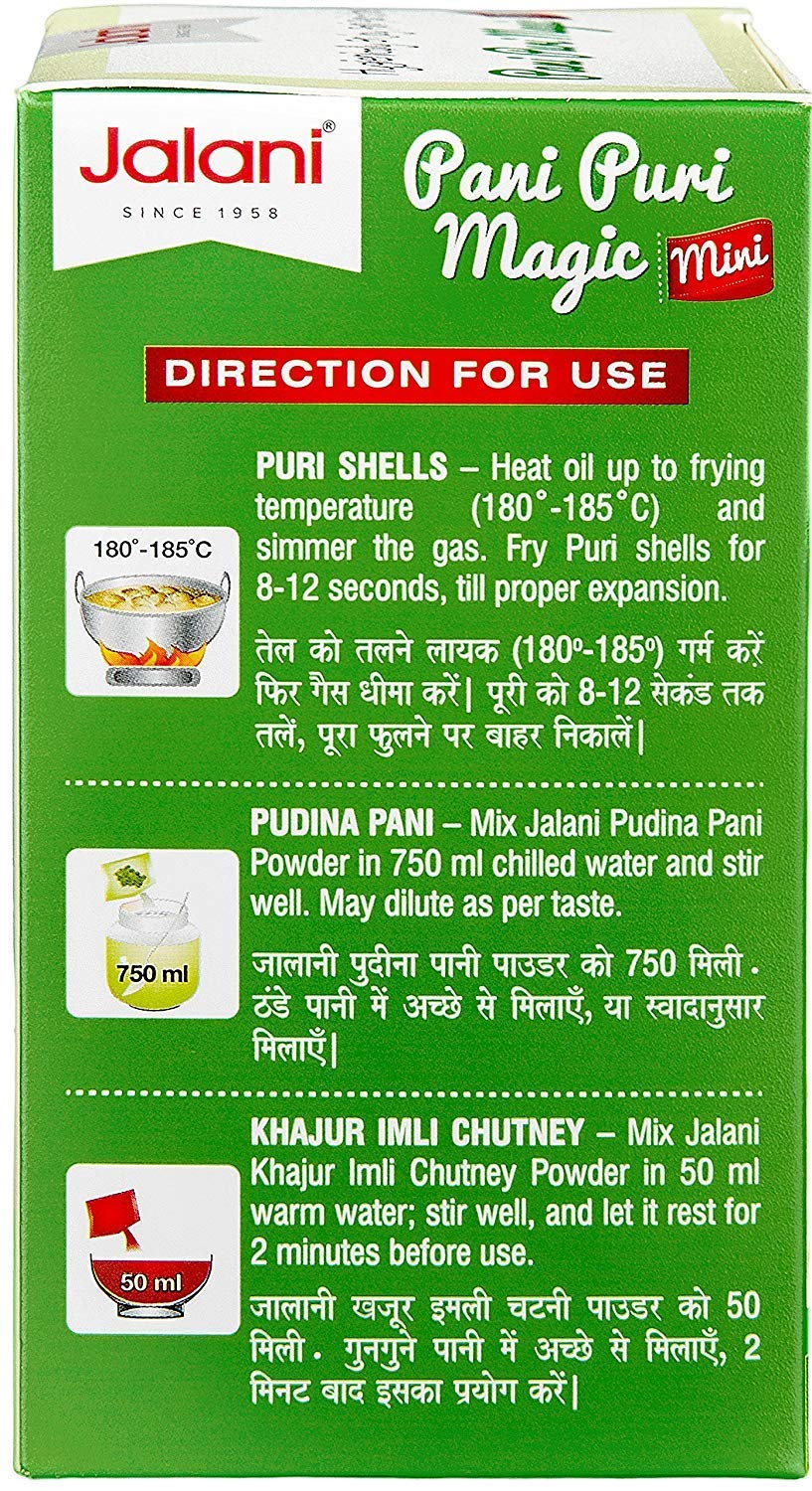 Jalani Pani Puri Magic 270 g Box
