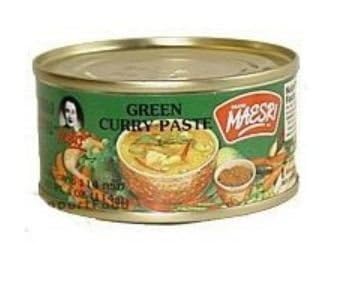 Maesri Thai Green Curry Paste - 4 Oz (15-pack)