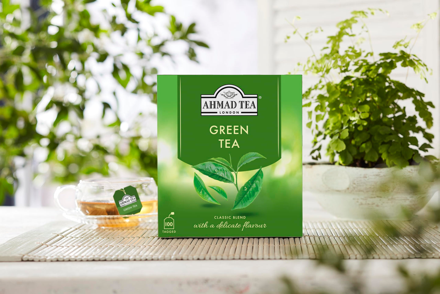 Ahmad Green Tea 100 tea bags