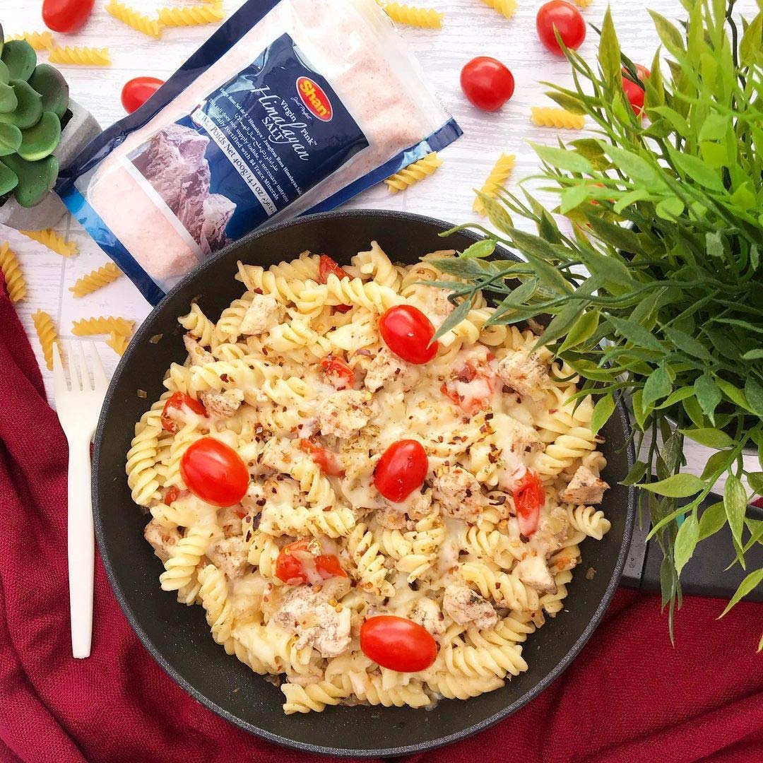 Shan Virgin Himalayan Pink Salt Fine Grain (800g) - Naturally Fortified with 84 Trace Minerals - Stand Up Pouch