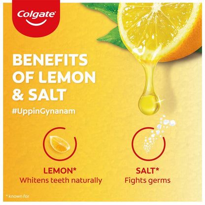 Colgate Active Lemon & Salt Healthy White Toothpaste - 200 g