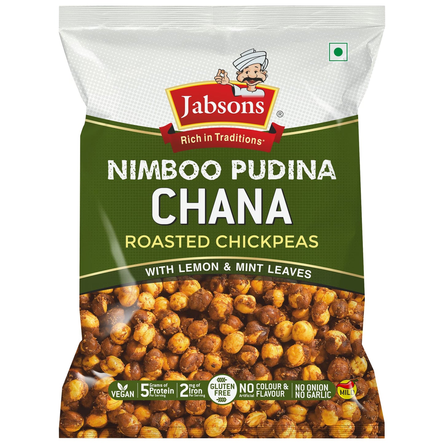 Jabsons roasted Chana-Nimboo pudina 150 gms