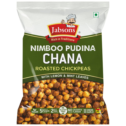 Jabsons roasted Chana-Nimboo pudina 150 gms