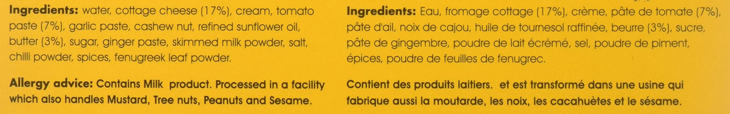 Mtr Ready To Eat Paneer Makhani 300 gms - Instant Meal