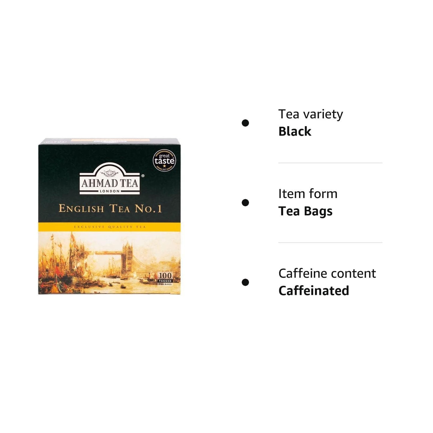Ahmad Tea English Tea No 1 100 tea bags