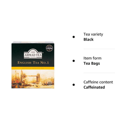 Ahmad Tea English Tea No 1 100 tea bags