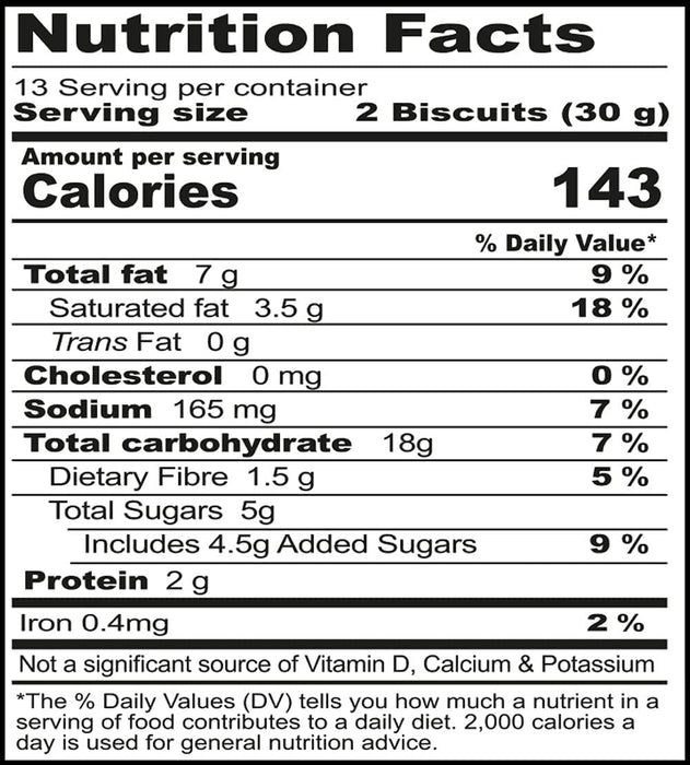 BRITANNIA Digestive Original Biscuits 14.11oz (400g) - Whole Wheat Flavor Cookies - Breakfast & Tea Time Healthy Snacks - Suitable for Vegetarians (Pack of 4)