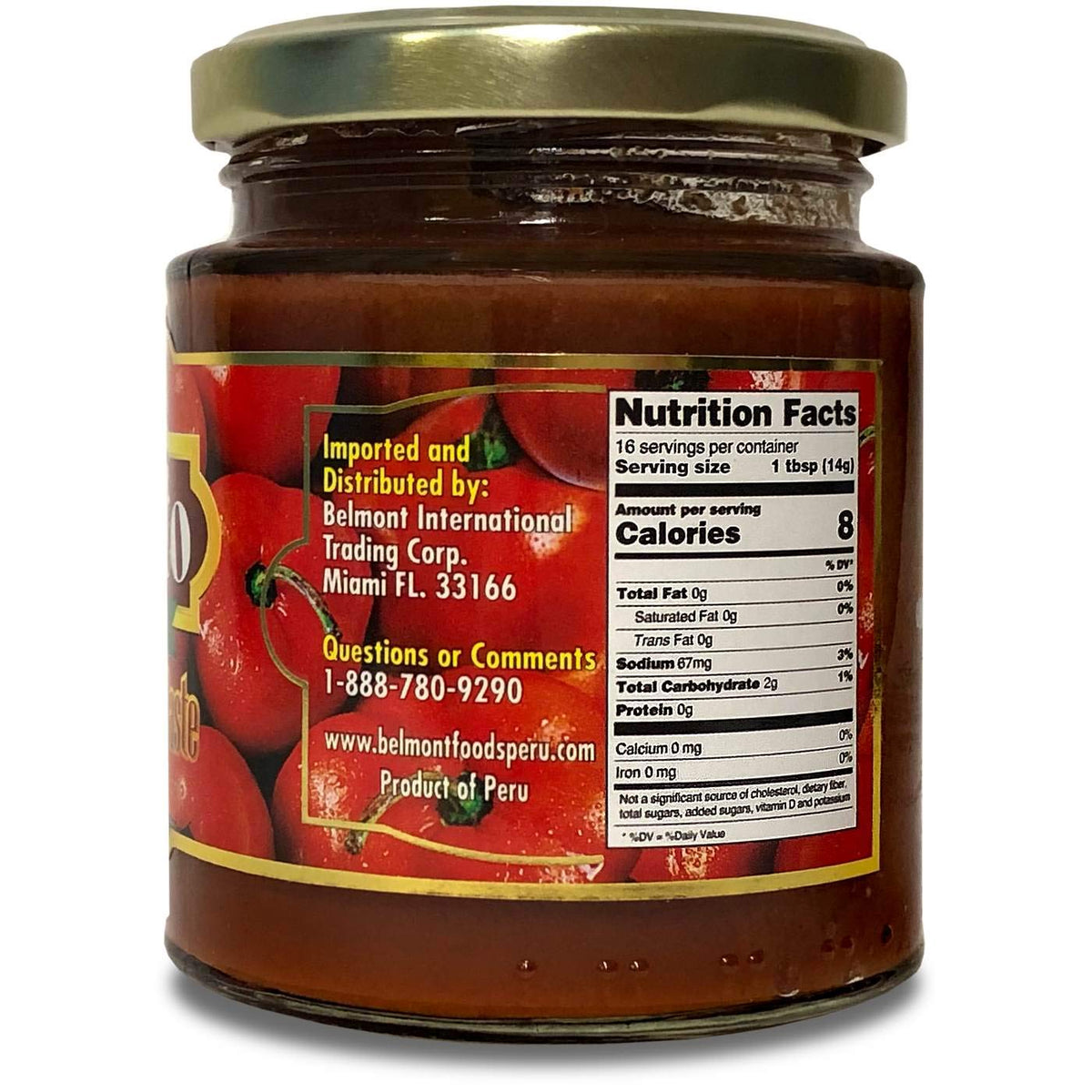 Belmont Rocoto Hot Red Pepper Paste 3-pack