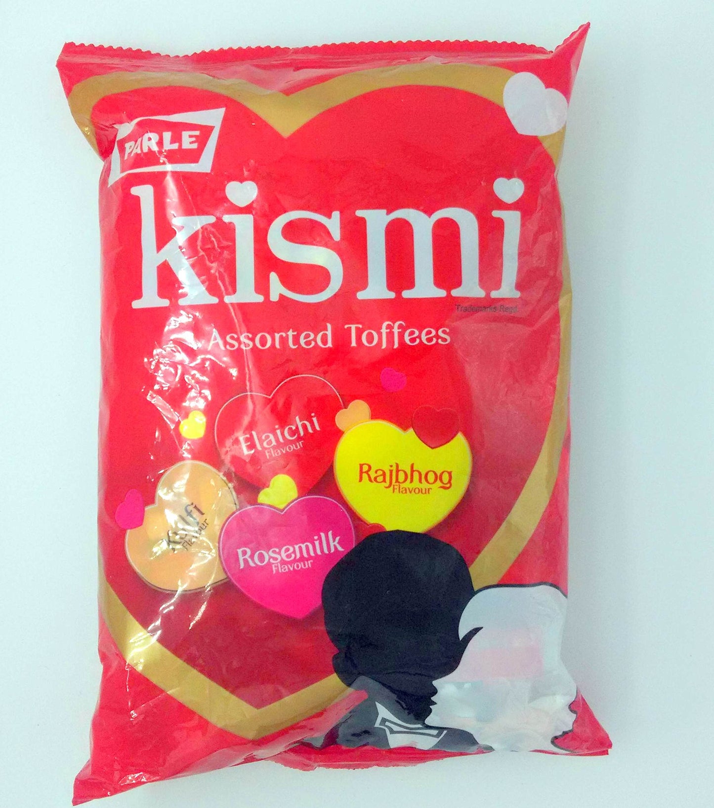 Parle Kismi Assorted Toffee Toffees, Elaichi - Rajbhog - Kulfi - Rosemilk - flavours 491 grams , 17.3 oz - India
